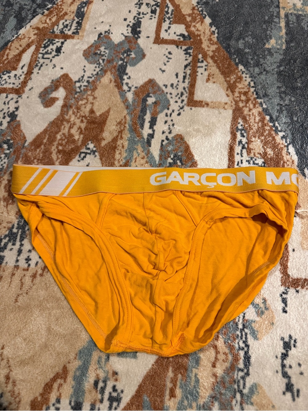 Garçon Men's Yellow Briefs